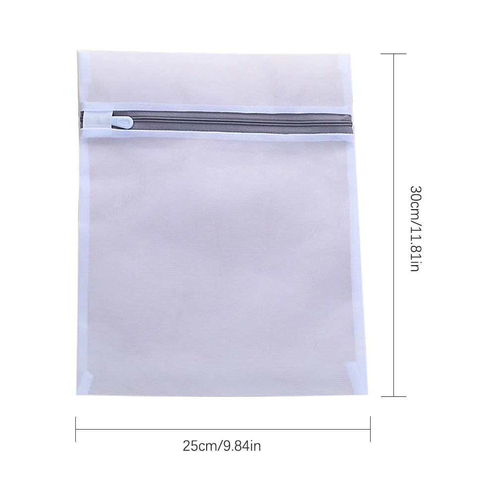 Thick Fine Mesh Laundry Bag Anti-Winding-Deformation