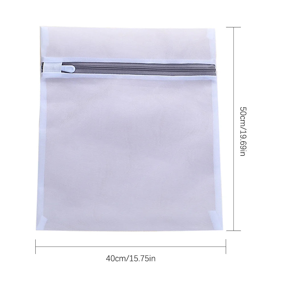 Thick Fine Mesh Laundry Bag Anti-Winding-Deformation