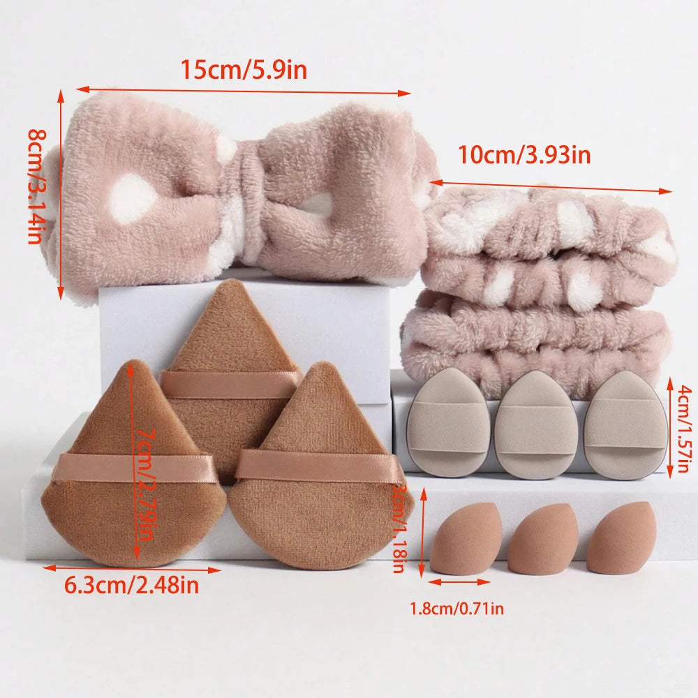 12pcs Makeup Tool Kit, Sponges For Blending,