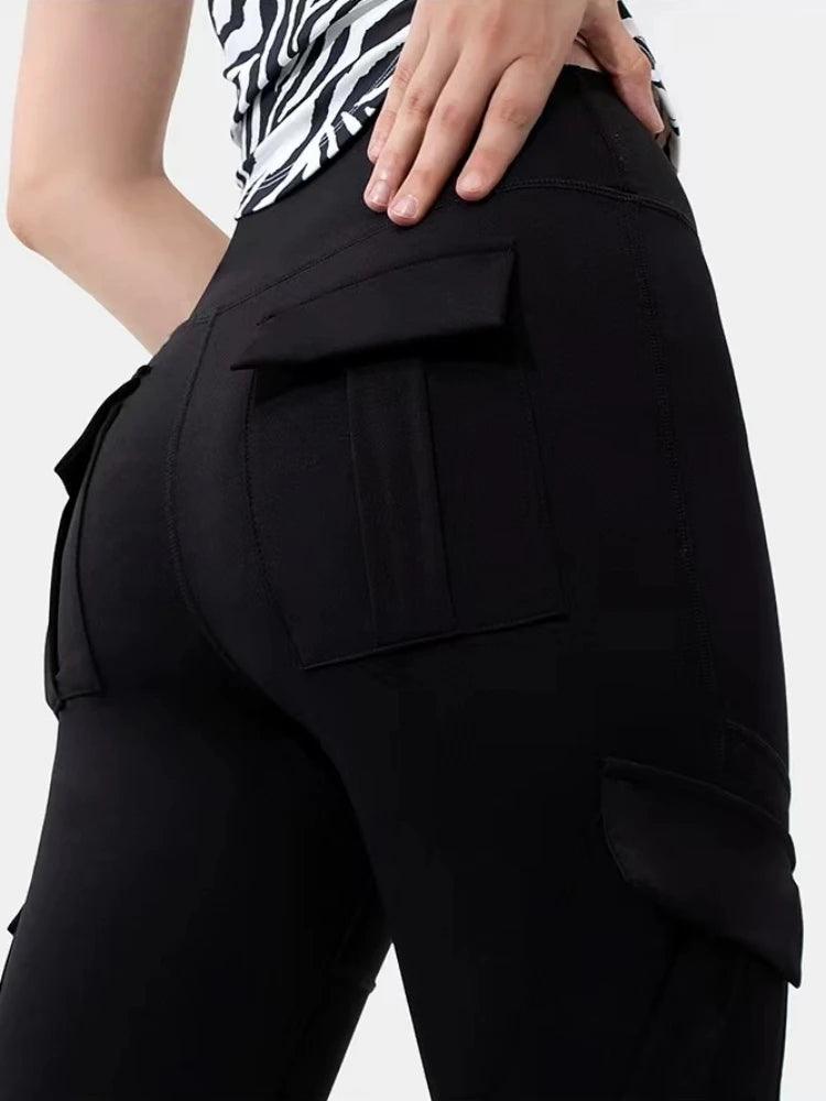 2024 New Women Casual Bootleg Yoga Pants