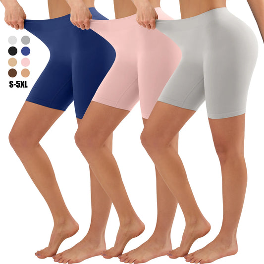 Safety Shorts for Women, Dress, Slip Comfort Seamless Smooth Yoga