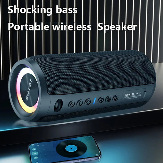 40W Wireless Speakers, Outdoor, Portable, Subwoofer, Waterproof