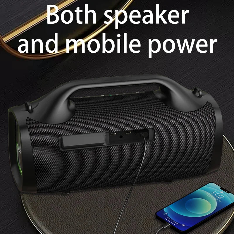 100W Wireless speaker, Outdoor Portable Subwoofer Speaker