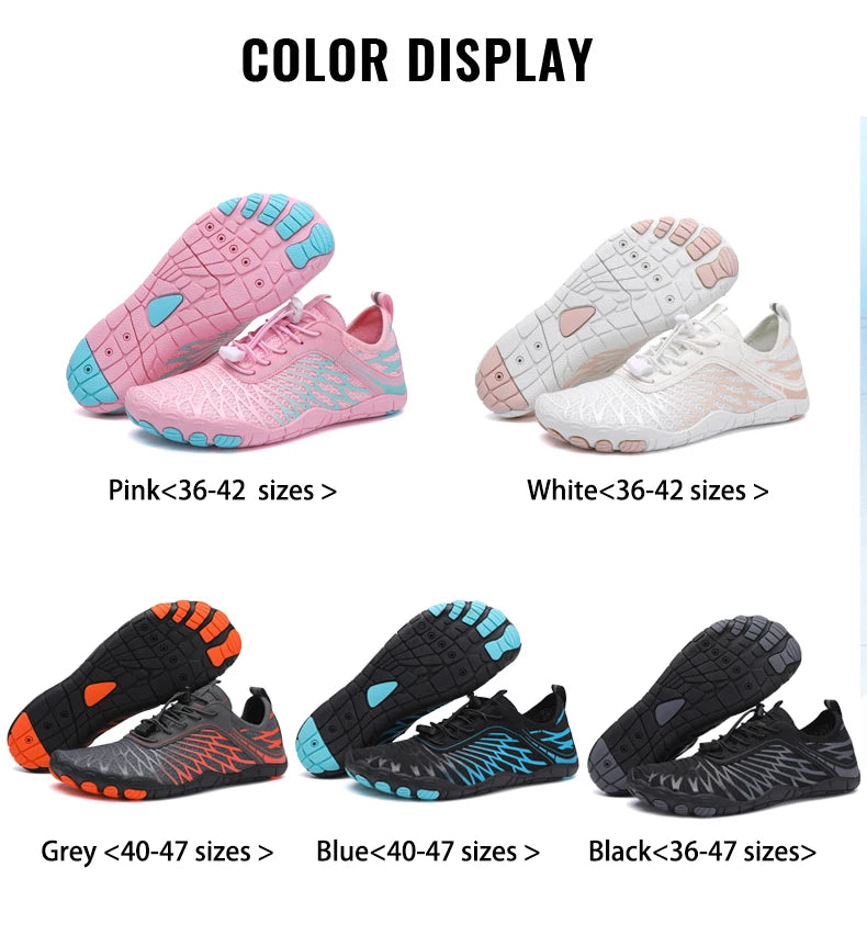 Light Soft Beach Shoes, Non-Slip Fast Drying