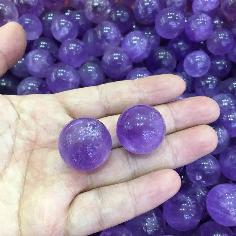 Brazilian Amethyst Quartz Reiki Healing Chakra Beads