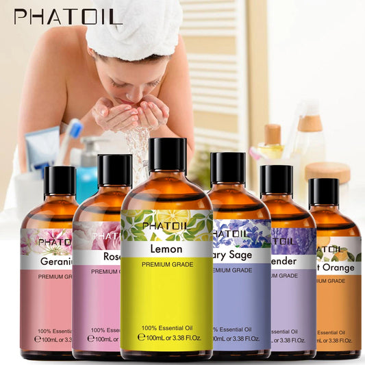 100ML Pure Natural Essential Oils for Diffusers