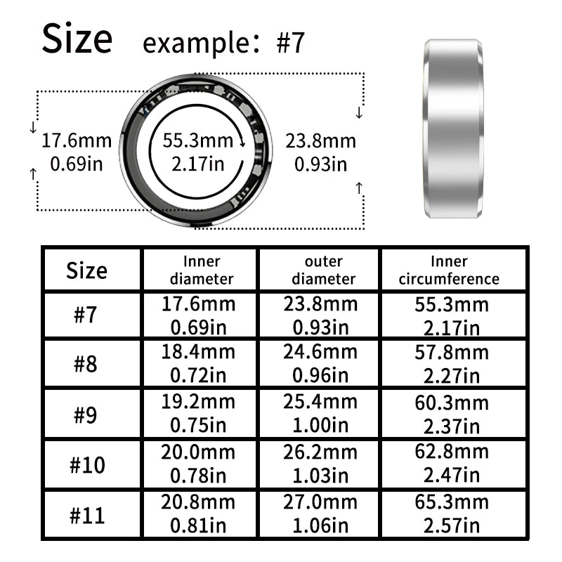 2024New Smart Ring With Charging Compartment