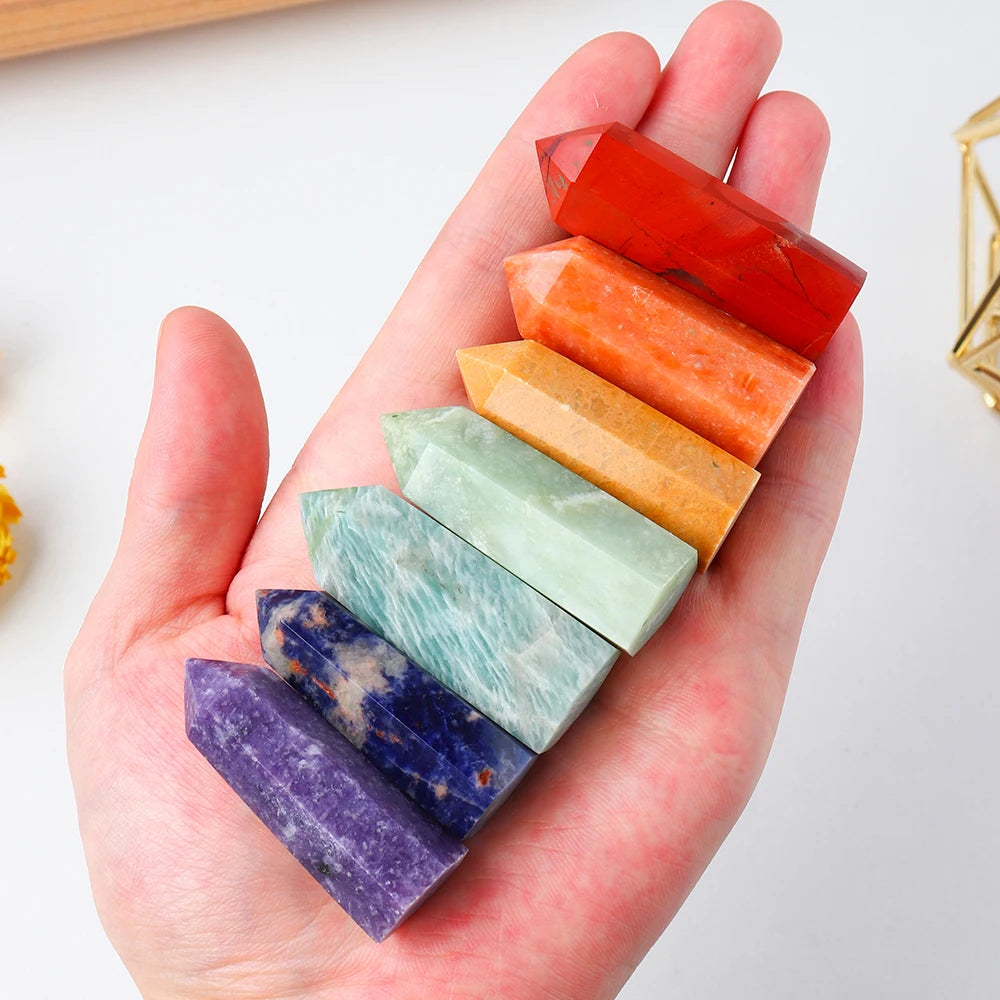 1set Natural Stone Chakra Set