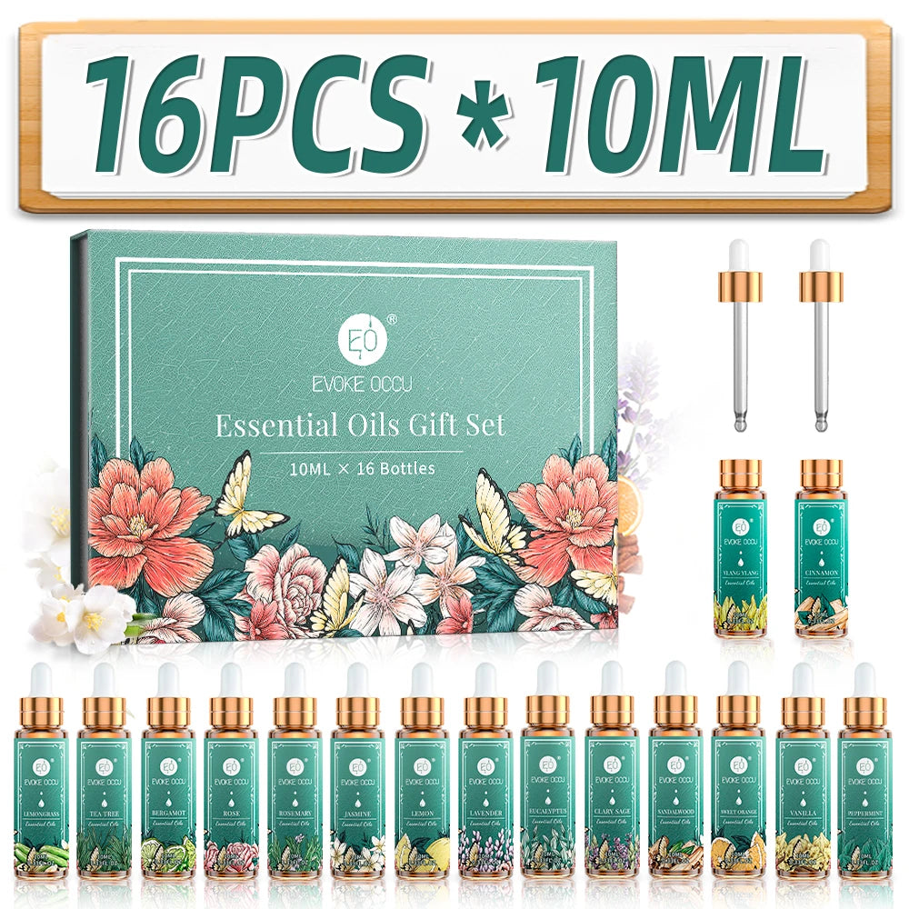 16 Set Pure Essential oils ,100% Nature Undiluted