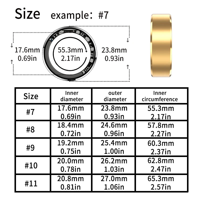 2024New Smart Ring With Charging Compartment